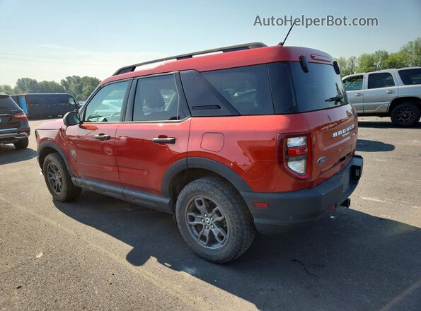 3FMCR9B69PRD15409 2023 FORD BRONCO Red უკანა მარცხენა