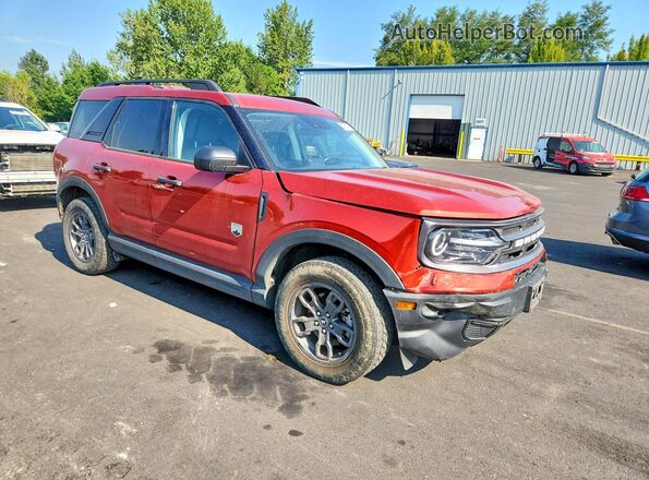 3FMCR9B69PRD15409 2023 FORD BRONCO Red წინა მარჯვენა