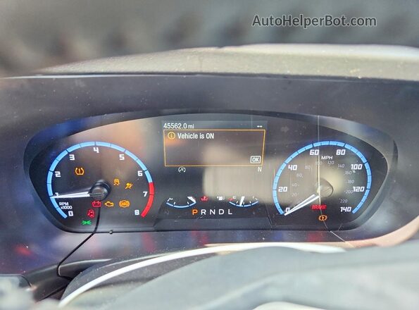 3FMCR9B69PRD60334 2023 FORD BRONCO White ხელსაწყოთა პანელის ხედი