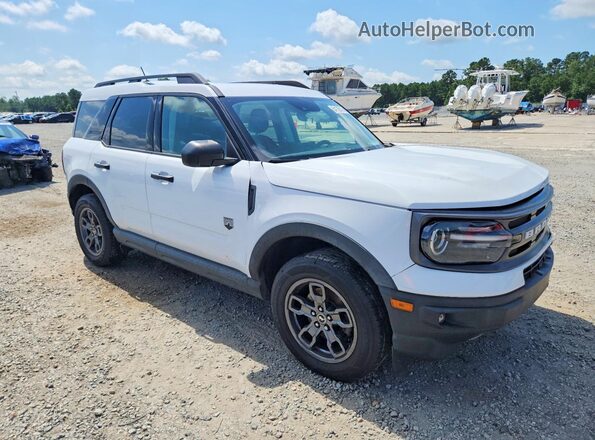 3FMCR9B6XMRA92521 2021 FORD BRONCO Белый Передняя правая четверть