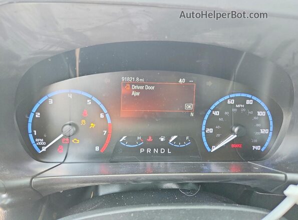 3FMCR9B6XMRA92521 2021 FORD BRONCO Белый Вид щитка приборов
