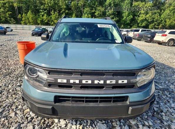 3FMCR9B6XMRA96679 2021 FORD BRONCO Синий Вид спереди