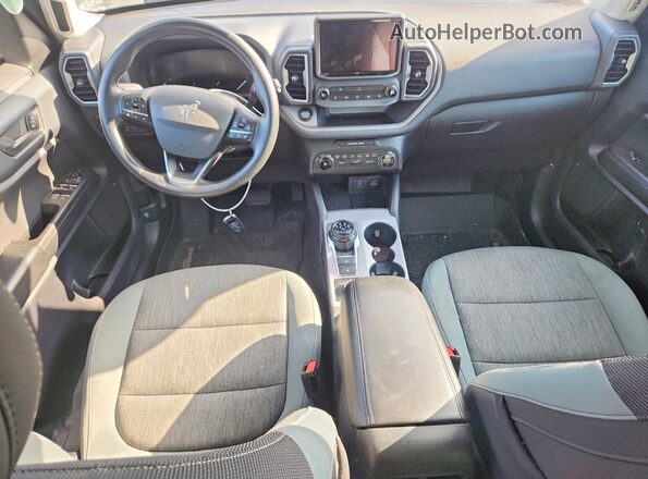 3FMCR9B6XMRA96679 2021 FORD BRONCO Синий Вид панели приборов