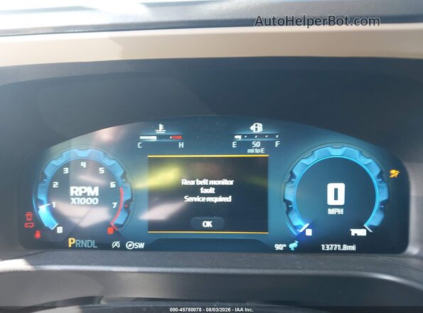 3FMCR9BN1SRF09237 2025 FORD BRONCO SPORT Blue Հետևի նստատեղերի տեսք