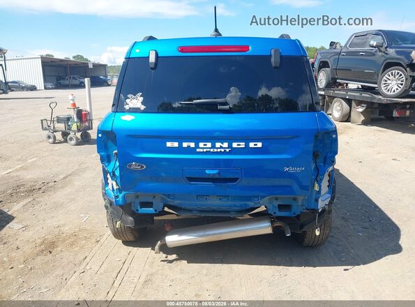 3FMCR9BN1SRF09237 2025 FORD BRONCO SPORT Blue Դիմացի տեսք