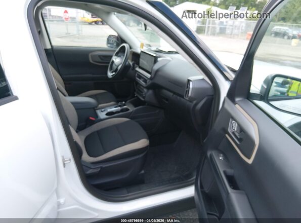 3FMCR9BN7SRF72598 2025 FORD BRONCO SPORT Белый Вид салона спереди