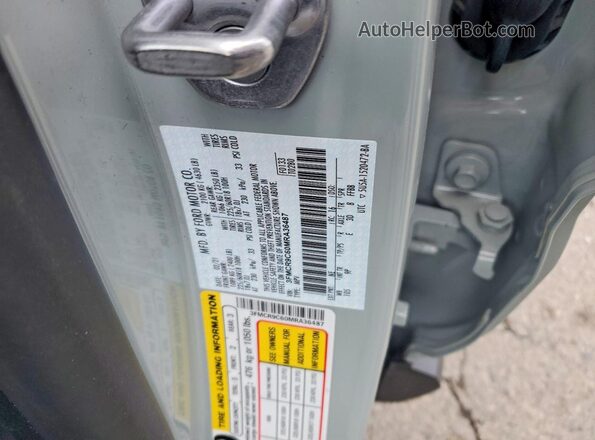 3FMCR9C60MRA36487 2021 FORD BRONCO Silver Панорамний вид салону 360°