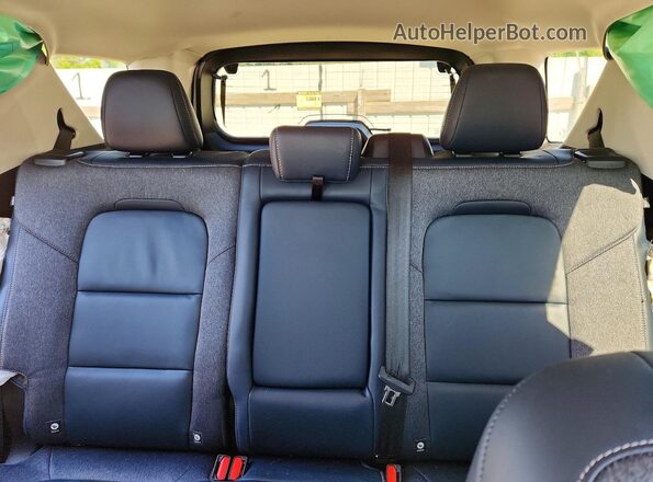 3FMCR9C60NRE00764 2022 FORD BRONCO White უკანა სავარძლების ხედი