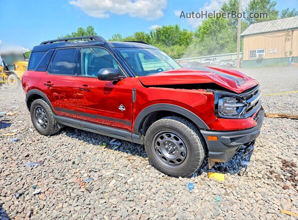 3FMCR9C60RRF55322 2024 FORD BRONCO Красный Передняя правая четверть