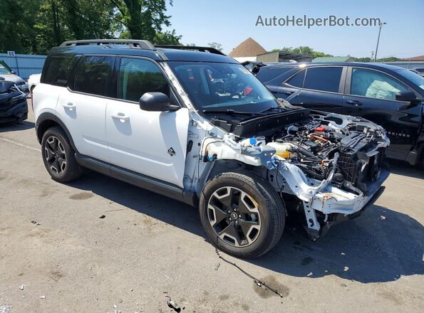 3FMCR9C61PRD12566 2023 FORD BRONCO Белый Передняя правая четверть