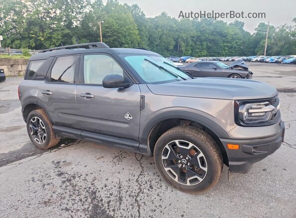 3FMCR9C61PRD70466 2023 FORD BRONCO Серый Передняя правая четверть