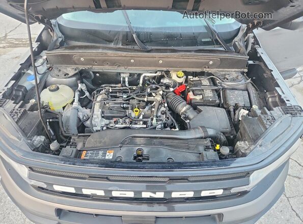 3FMCR9C61PRD70466 2023 FORD BRONCO Серый Вид задней части салона