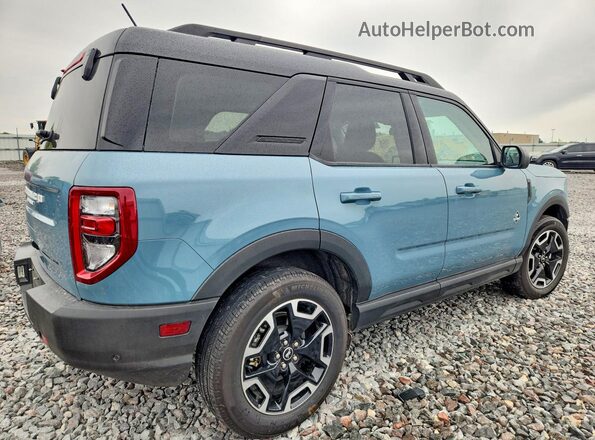 3FMCR9C62PRD11975 2023 FORD BRONCO Blue Tył prawy