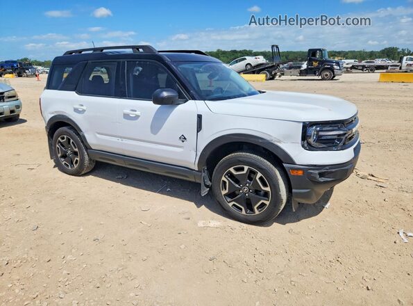 3FMCR9C63PRD84014 2023 FORD BRONCO Белый Передняя правая четверть