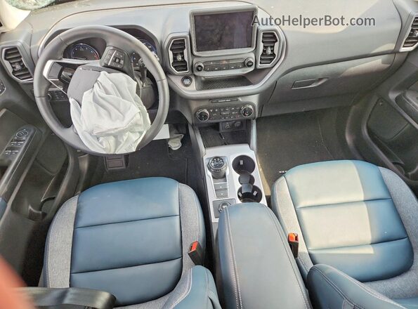 3FMCR9C63RRF37302 2024 FORD BRONCO Gray წინა პანელის ხედი
