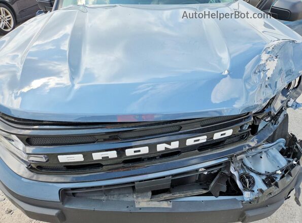 3FMCR9C63RRF37302 2024 FORD BRONCO Gray ძრავის განყოფილების ხედი