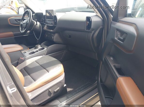 3FMCR9C63RRF65715 2024 FORD BRONCO SPORT Серый Вид салона спереди