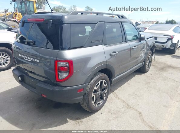 3FMCR9C63RRF65715 2024 FORD BRONCO SPORT Серый Задняя правая четверть