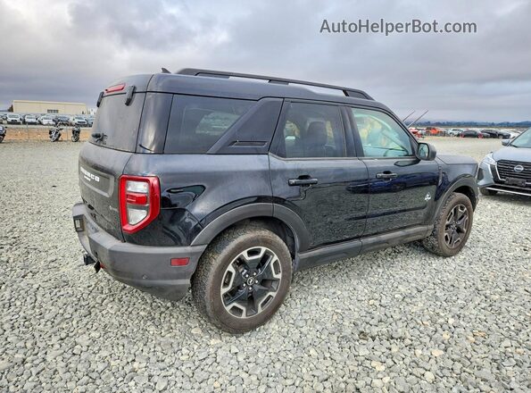 3FMCR9C64MRA59092 2021 FORD BRONCO Black Tył prawy