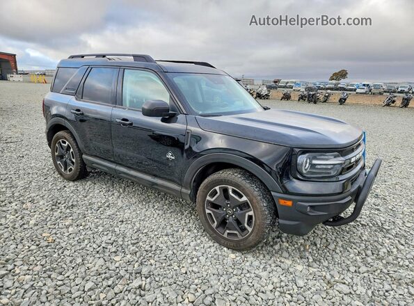 3FMCR9C64MRA59092 2021 FORD BRONCO Black Przód prawy