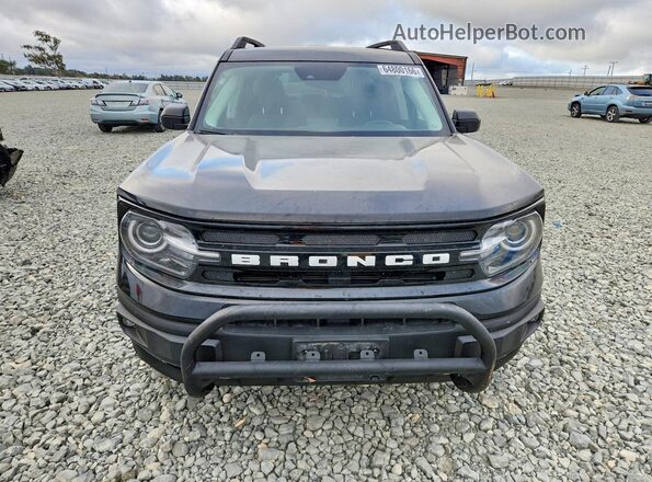 3FMCR9C64MRA59092 2021 FORD BRONCO Black Widok z przodu
