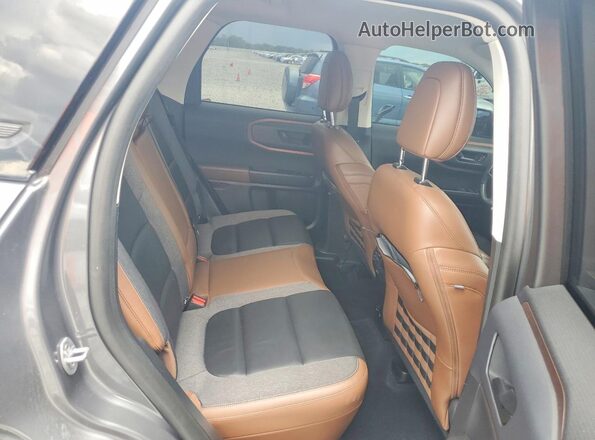 3FMCR9C64NRD76923 2022 FORD BRONCO Gray უკანა სავარძლების ხედი
