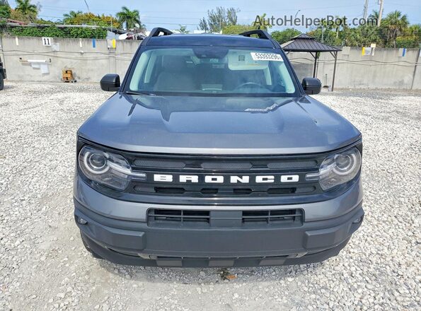 3FMCR9C65PRD92843 2023 FORD BRONCO Gray Widok z przodu