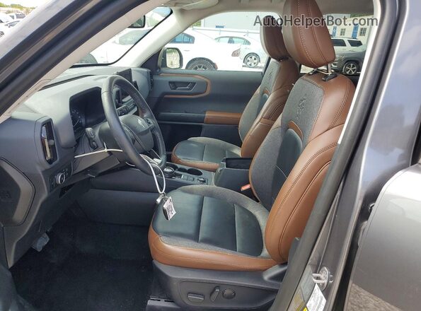 3FMCR9C65PRD92843 2023 FORD BRONCO Gray Widok wnętrza z przodu