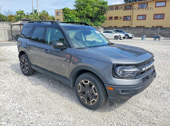 3FMCR9C65PRD92843 2023 FORD BRONCO Gray Przód prawy