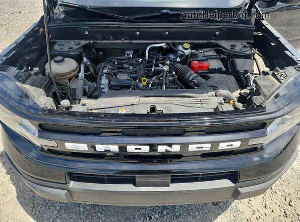 3FMCR9C66PRD54540 2023 FORD BRONCO Black ძრავის განყოფილების ხედი