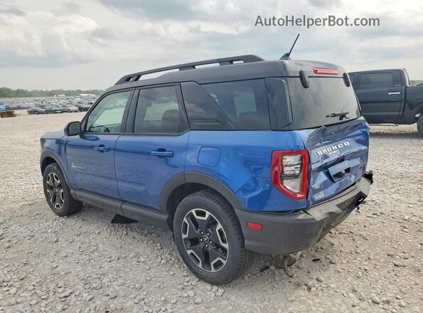 3FMCR9C67RRF57715 2024 FORD BRONCO Синий Задняя левая четверть