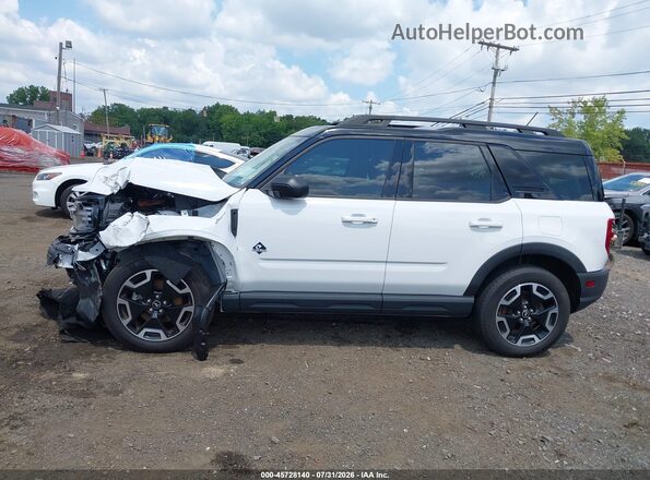 3FMCR9C67RRF66284 2024 FORD BRONCO SPORT White Widok wnętrza 360 stopni