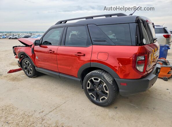 3FMCR9C68NRD47103 2022 FORD BRONCO Red Trasero izquierdo