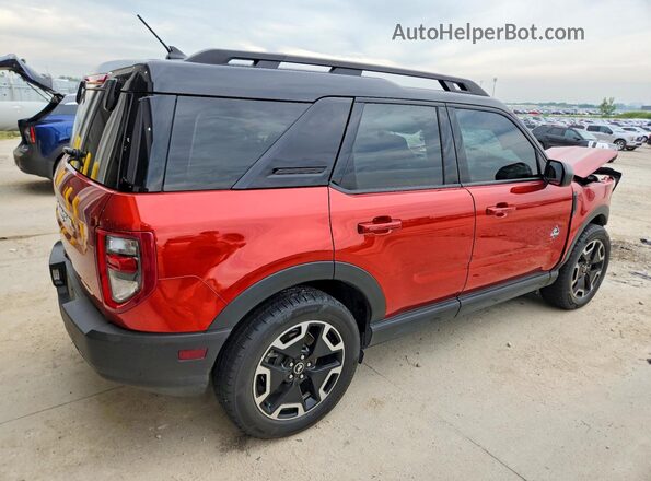 3FMCR9C68NRD47103 2022 FORD BRONCO Red Trasero derecho