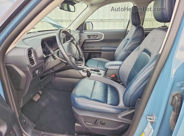 3FMCR9C68PRD59660 2023 FORD BRONCO Blue Front interior view