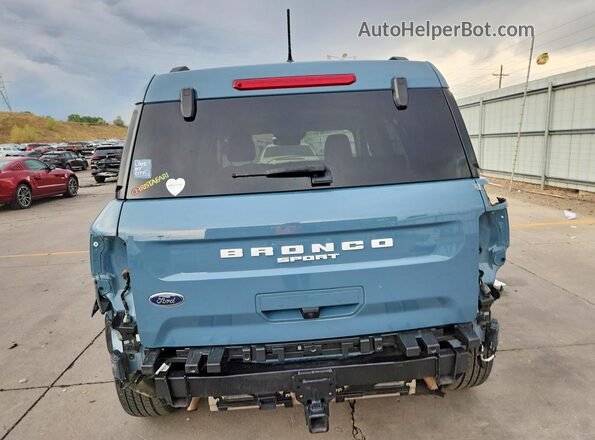 3FMCR9C68PRD59660 2023 FORD BRONCO Blue Rear view