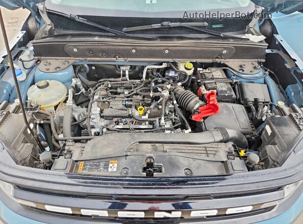 3FMCR9C68PRD59660 2023 FORD BRONCO Blue Engine compartment view