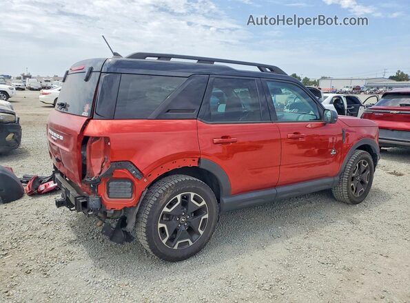 3FMCR9C69NRD88369 2022 FORD BRONCO Orange Tył prawy
