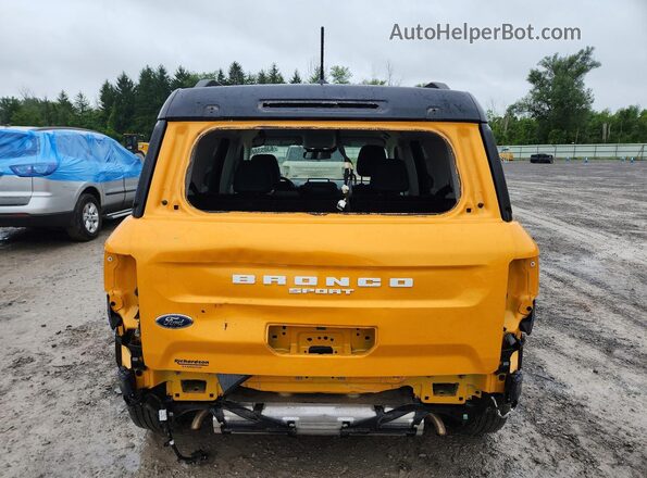 3FMCR9C69PRD29552 2023 FORD BRONCO Yellow Vista trasera
