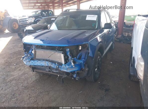 3FMCR9C69RRF07804 2024 FORD BRONCO SPORT Blue Передня ліва чверть