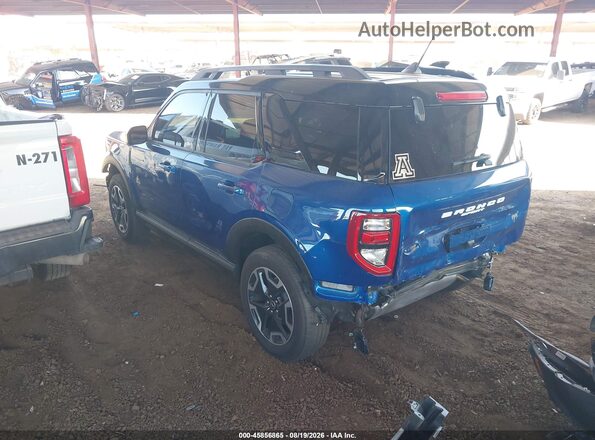 3FMCR9C69RRF07804 2024 FORD BRONCO SPORT Blue Задня ліва чверть