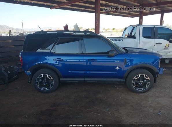 3FMCR9C69RRF07804 2024 FORD BRONCO SPORT Blue Панорамний вид салону 360°