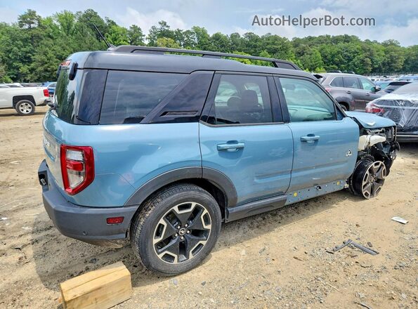 3FMCR9C6XMRB08084 2021 FORD BRONCO Blue Tył prawy