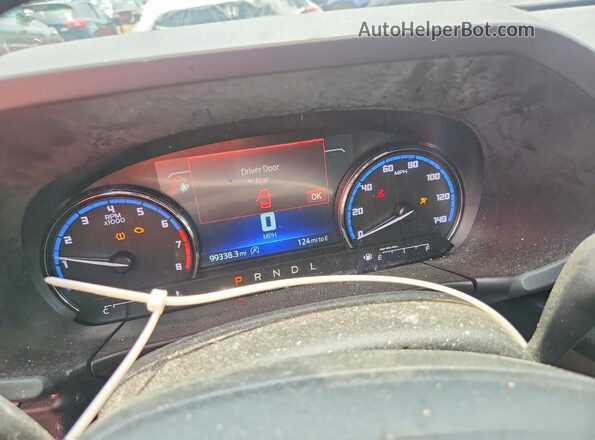 3FMCR9C6XMRB08084 2021 FORD BRONCO Blue Widok zestawu wskaźników