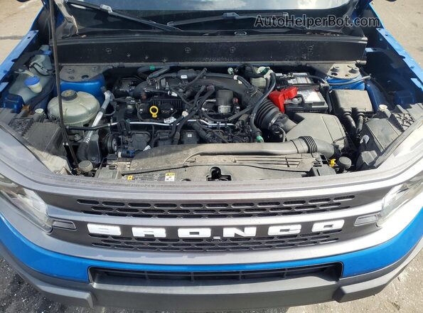 3FMCR9D90NRD87832 2022 FORD BRONCO Синий Вид подкапотного пространства