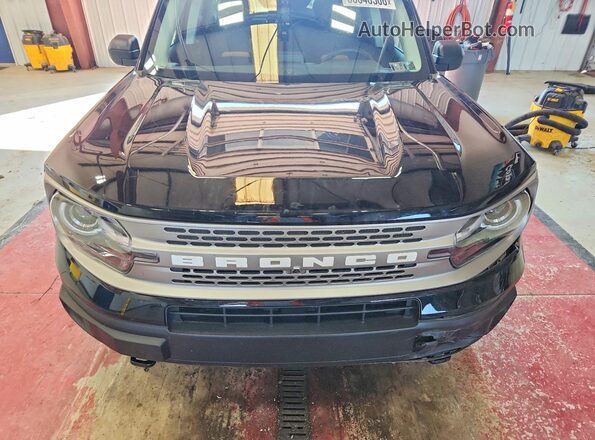 3FMCR9D90PRD06234 2023 FORD BRONCO Black Vista del compartimento del motor