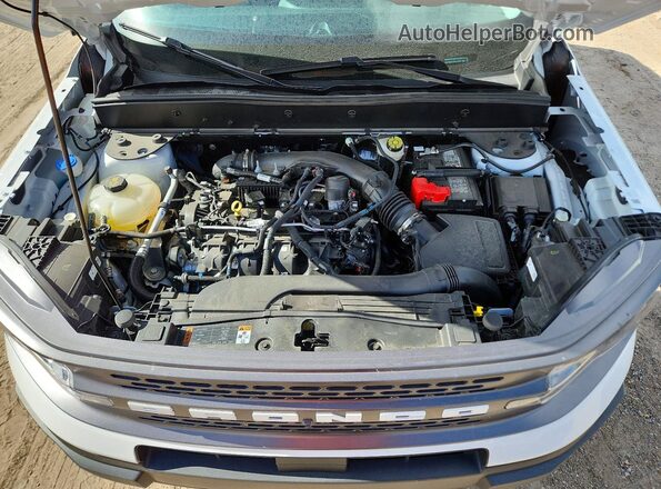 3FMCR9D91PRE14975 2023 FORD BRONCO Белый Вид подкапотного пространства