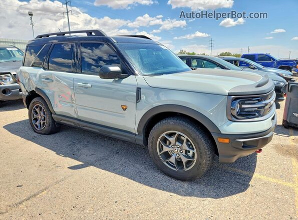 3FMCR9D92PRD08907 2023 FORD BRONCO Blue Delantero derecho