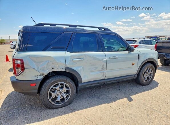 3FMCR9D92PRD08907 2023 FORD BRONCO Blue Trasero derecho