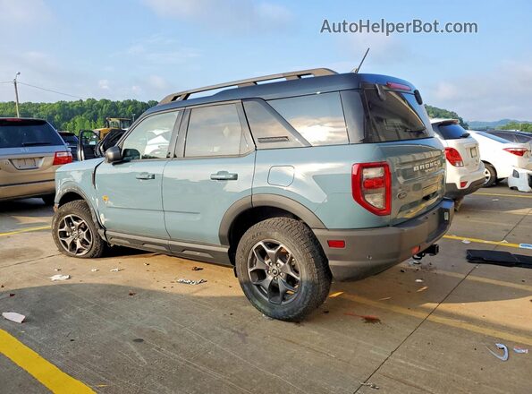 3FMCR9D94PRD00517 2023 FORD BRONCO Blue Trasero izquierdo